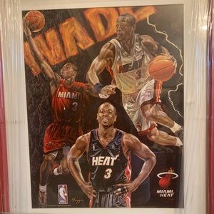 Original Dwyane Wade Painting